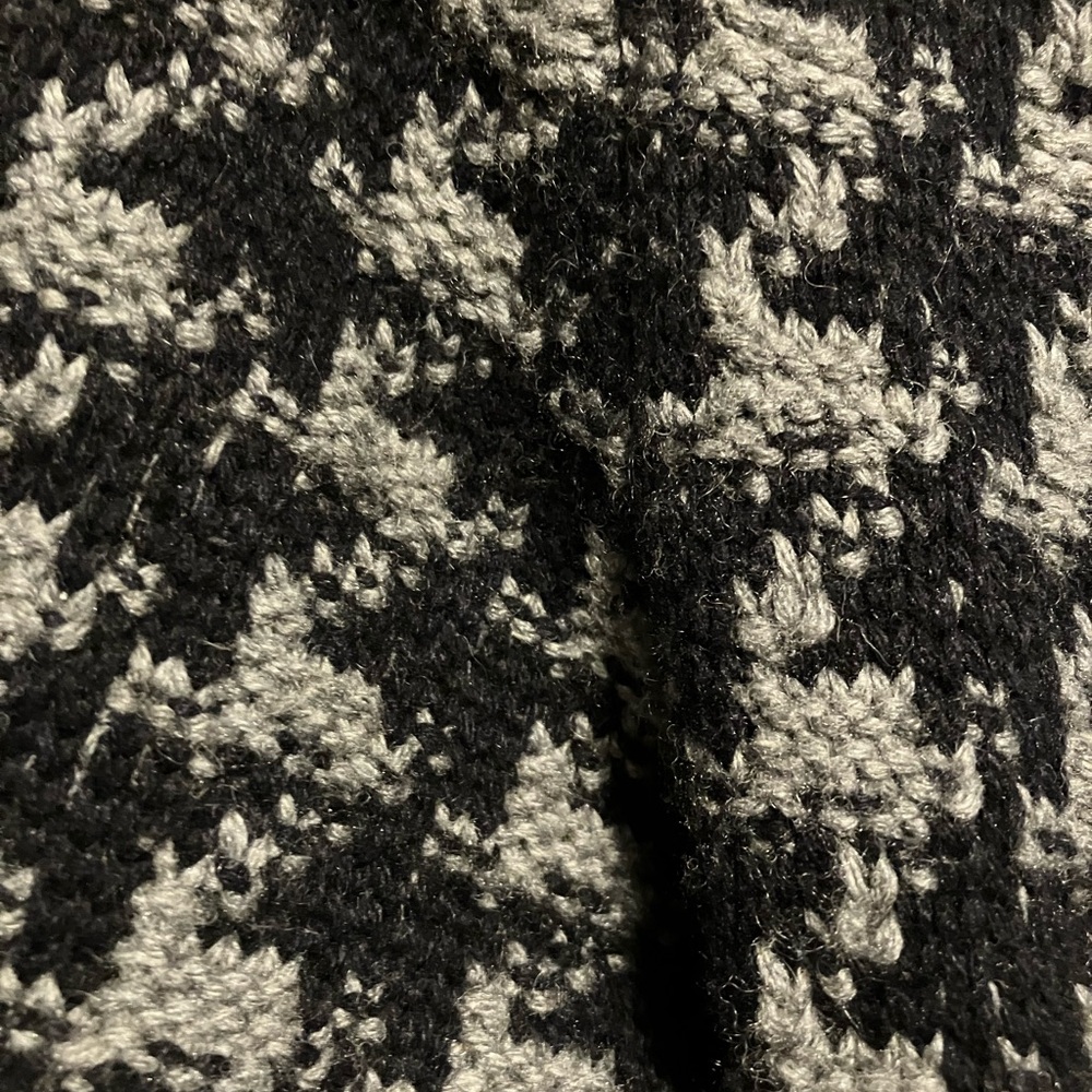 Brooks Brothers Houndstooth Pattern Cardigan Size… - image 2